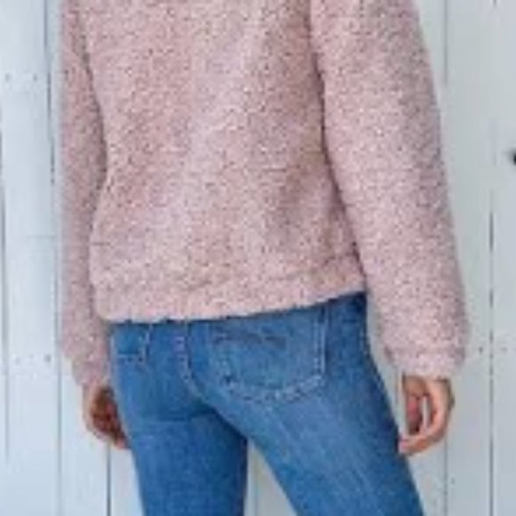 Italian Suite Benedict Teddy bear sherpa motor jacket, size S - Picture 3 of 8